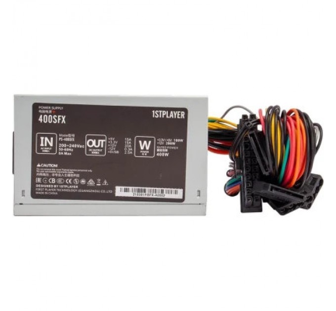 1stPlayer Блок живлення 1stPlayer 400W (PS-400SFX APFC)
