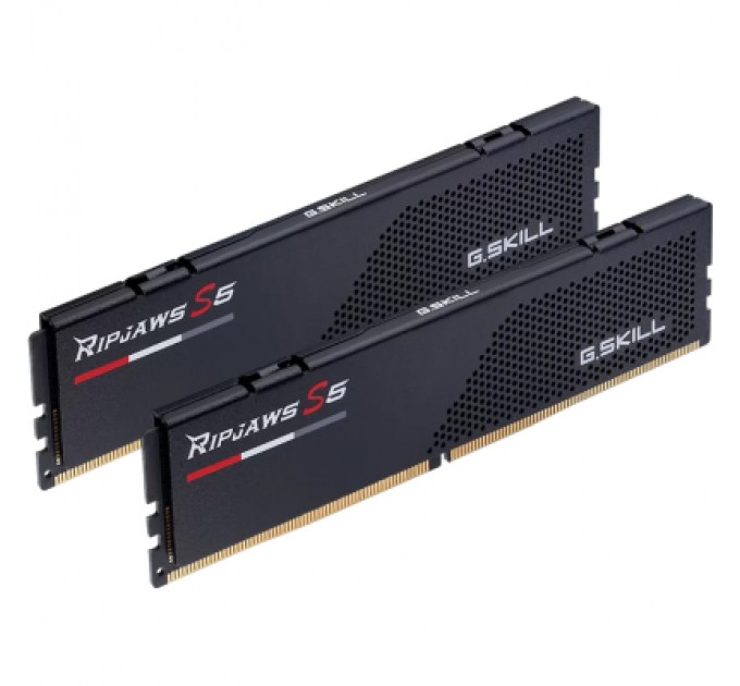 G.Skill Модуль пам'яті для комп'ютера DDR5 32GB (2x16GB) 6000 MHz Ripjaws S5 G.Skill (F5-6000J4040F16GX2-RS5K)