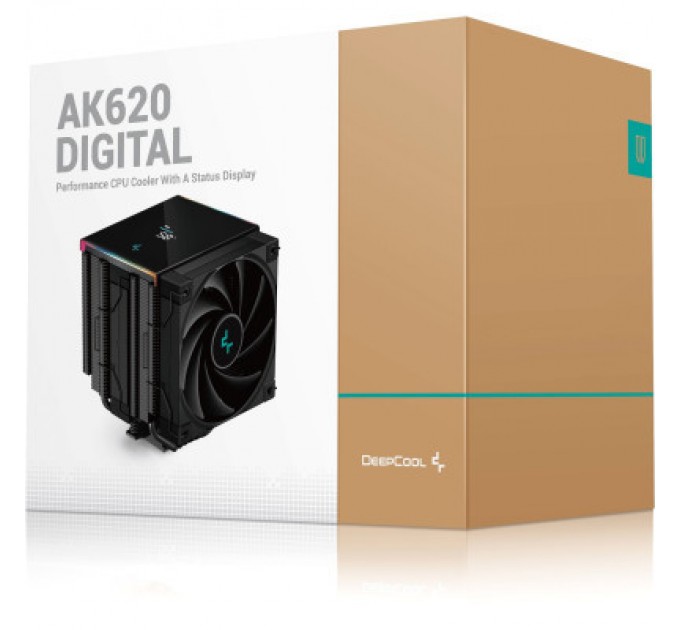 Deepcool Кулер до процесора Deepcool AK620 Digital (R-AK620-BKADMN-G)