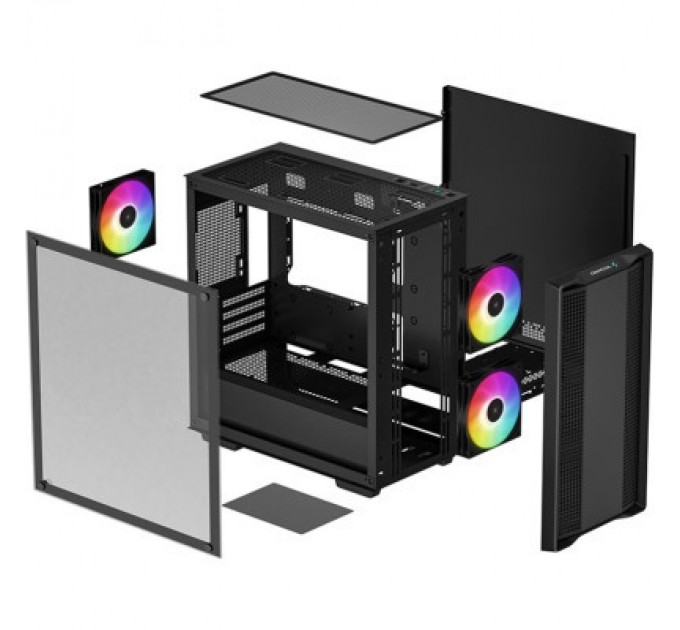 Deepcool Корпус Deepcool CC360 ARGB (R-CC360-BKAPM3-G-1)