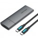 Vention Кишеня зовнішня Vention SSD M.2 (NVME) M-key USB Type-C 3.2 gray (KPGH0)