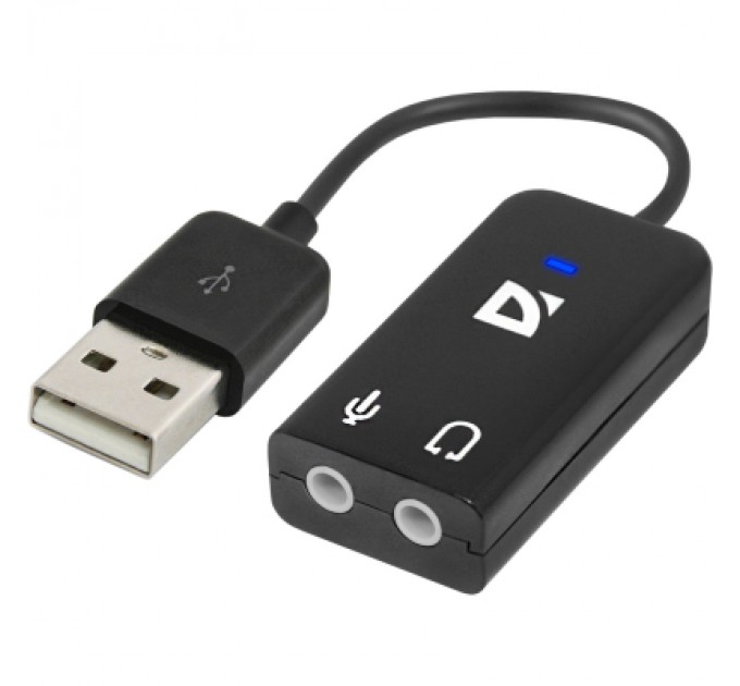 Defender Звукова плата Defender Audio USB 2х3,5mm jack (63002)