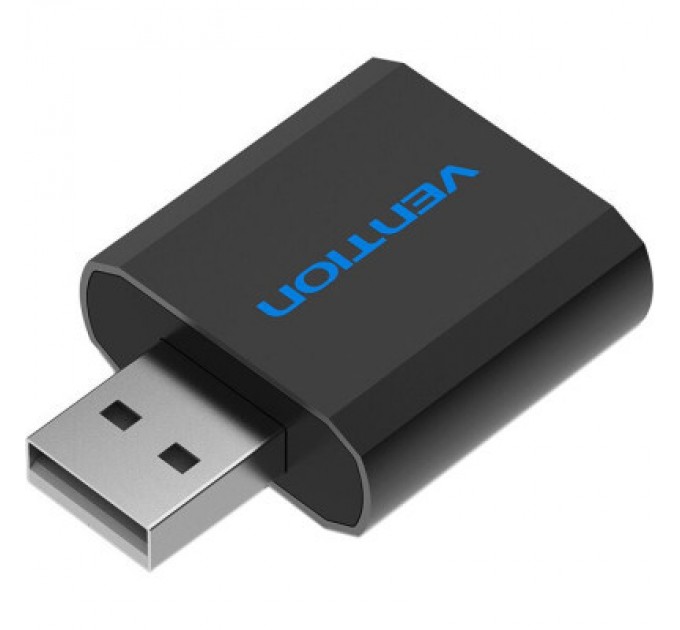 Vention Звукова плата Vention Audio USB 2х3,5mm jack Metal (VAB-S17-B)