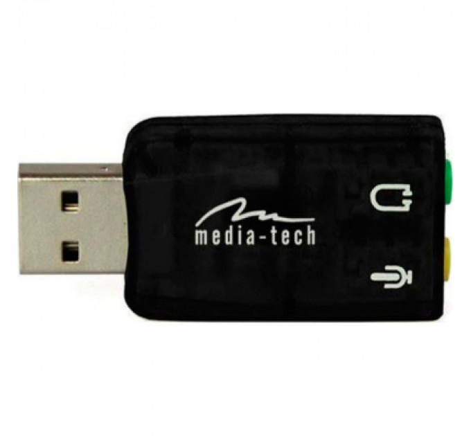 Media-Tech Звукова плата Media-Tech USB Virtual 5.1 Channel (MT5101)