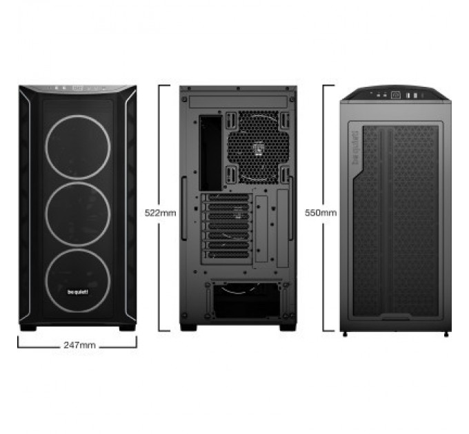 Be quiet! Корпус Be quiet! SHADOW BASE 800 FX Black (BGW63)