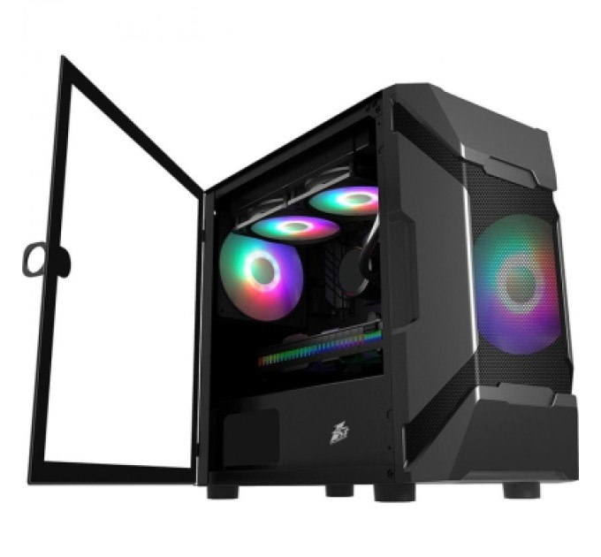 1stPlayer Корпус 1stPlayer D3-A-F2P-F2-BK