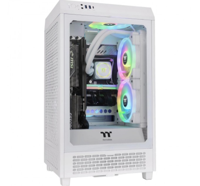 ThermalTake Корпус ThermalTake The Tower 200 Snow (CA-1X9-00S6WN-00)