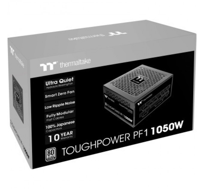 ThermalTake Блок живлення ThermalTake 1050W Toughpower PF1 80 Plus Platinum (PS-TPD-1050FNFAPE-1)