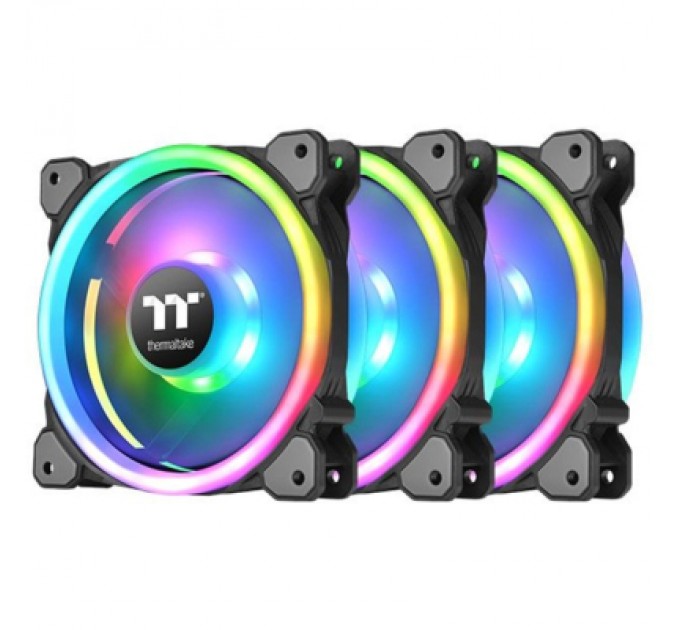 ThermalTake Кулер до корпусу ThermalTake Riing Trio 12 RGB Radiator Fan TT Premium Edition (3-Fan Pack) (CL-F072-PL12SW-A)