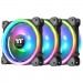 ThermalTake Кулер до корпусу ThermalTake Riing Trio 12 RGB Radiator Fan TT Premium Edition (3-Fan Pack) (CL-F072-PL12SW-A)