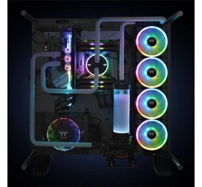 ThermalTake Кулер до корпусу ThermalTake Riing Trio 12 RGB Radiator Fan TT Premium Edition (3-Fan Pack) (CL-F072-PL12SW-A)