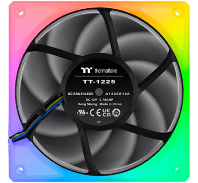 ThermalTake Кулер до корпусу ThermalTake TOUGHFAN 12 RGB Radiator Fan 3Pack (CL-F135-PL12SW-A)