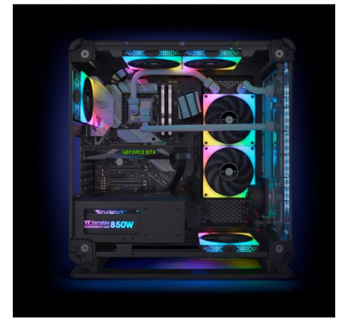 ThermalTake Кулер до корпусу ThermalTake TOUGHFAN 12 RGB Radiator Fan 3Pack (CL-F135-PL12SW-A)