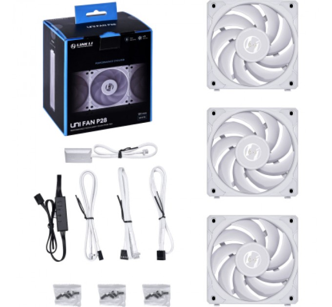Lian Li Кулер до корпусу Lian Li P28 Triple White (G99.12P283W.00)