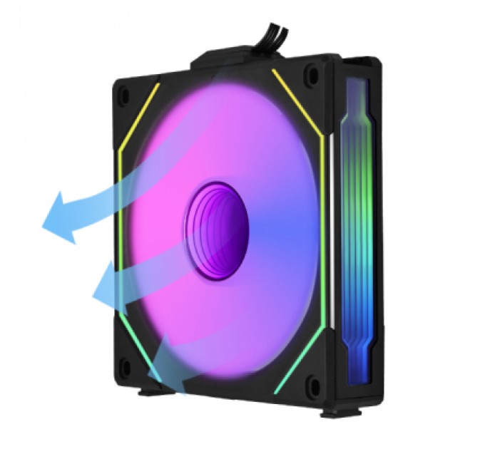 Lian Li Кулер до корпусу Lian Li Reverse SL-INF 120mm Single black (G99.12RSLIN1B.00)