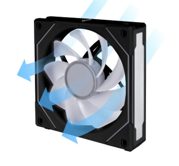 Lian Li Кулер до корпусу Lian Li Reverse SL-INF 120mm Single black (G99.12RSLIN1B.00)