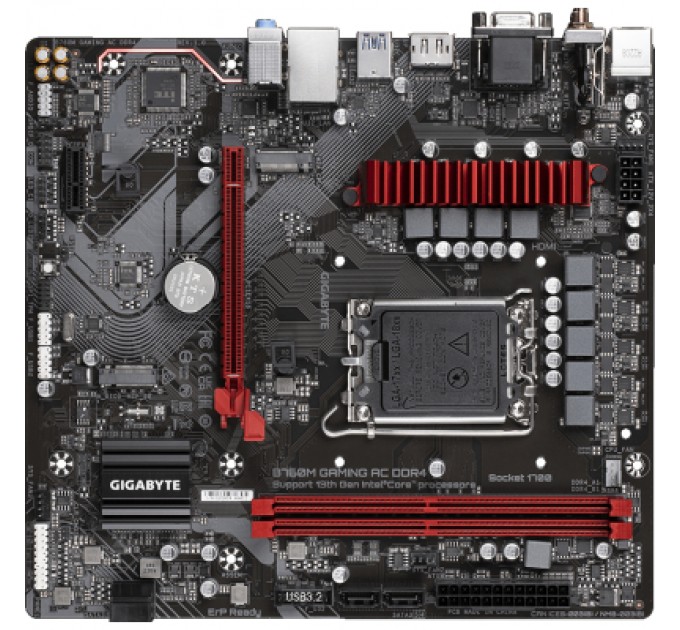 GIGABYTE Материнська плата GIGABYTE B760M GAMING AC DDR4