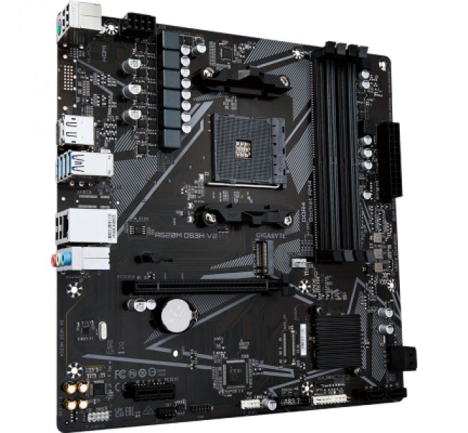 GIGABYTE Материнська плата GIGABYTE A520M DS3H V2