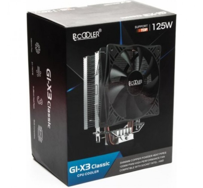 PcCooler Кулер до процесора PcCooler GI-X3 Classic