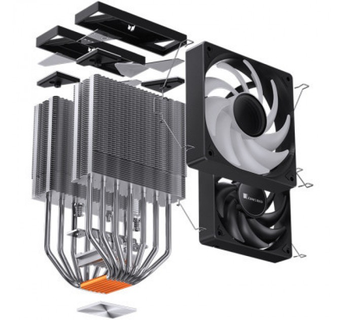 JONSBO Кулер до процесора JONSBO CR-3000 ARGB Black
