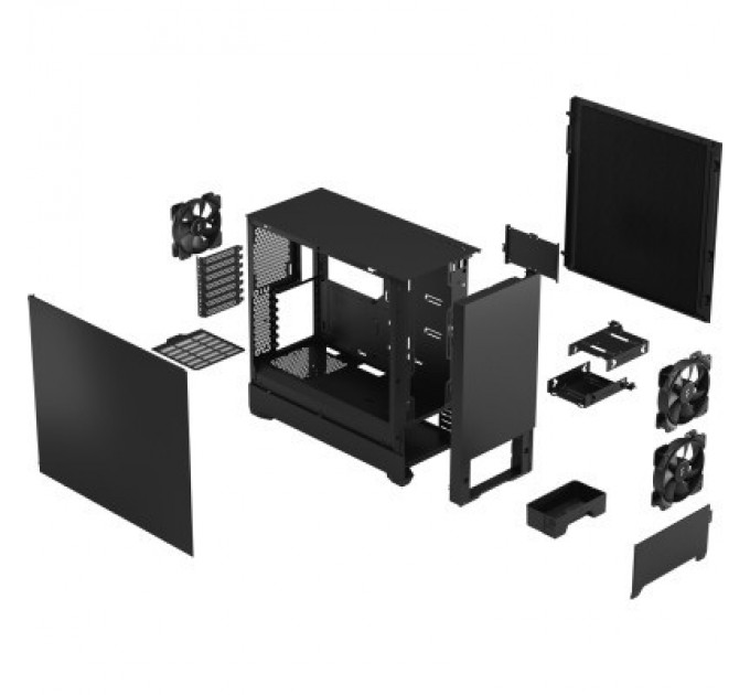 Fractal Design Корпус Fractal Design Pop Silent Black Solid (FD-C-POS1A-01)