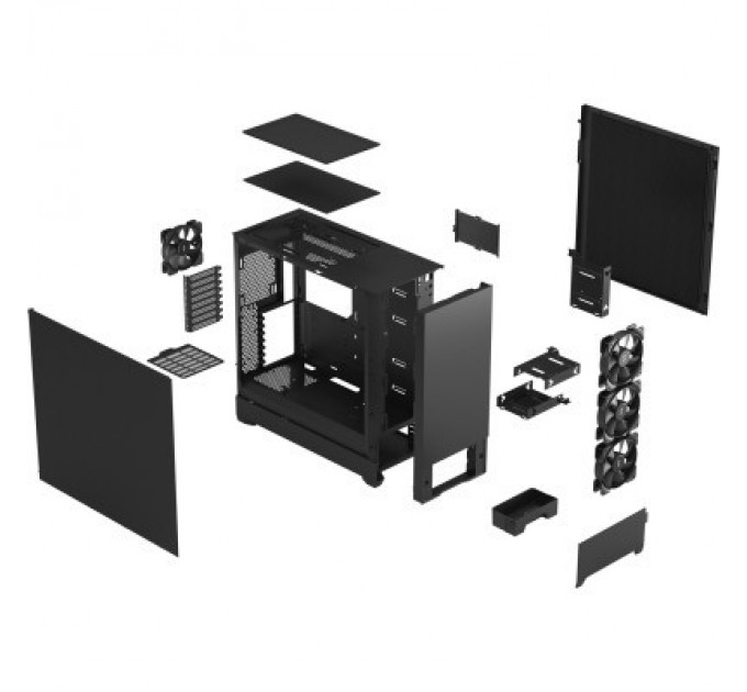 Fractal Design Корпус Fractal Design Pop XL Silent Black Solid (FD-C-POS1X-01)
