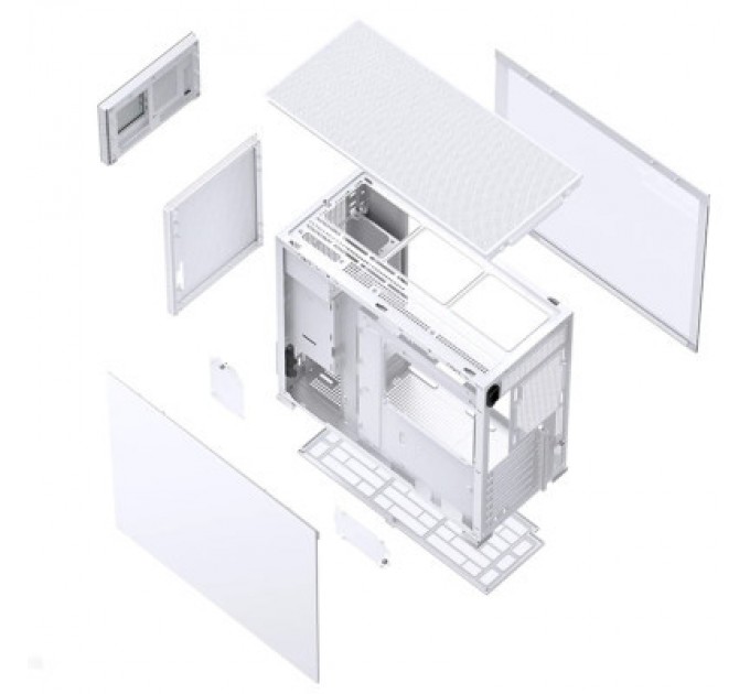 JONSBO Корпус JONSBO D41 MESH SC White