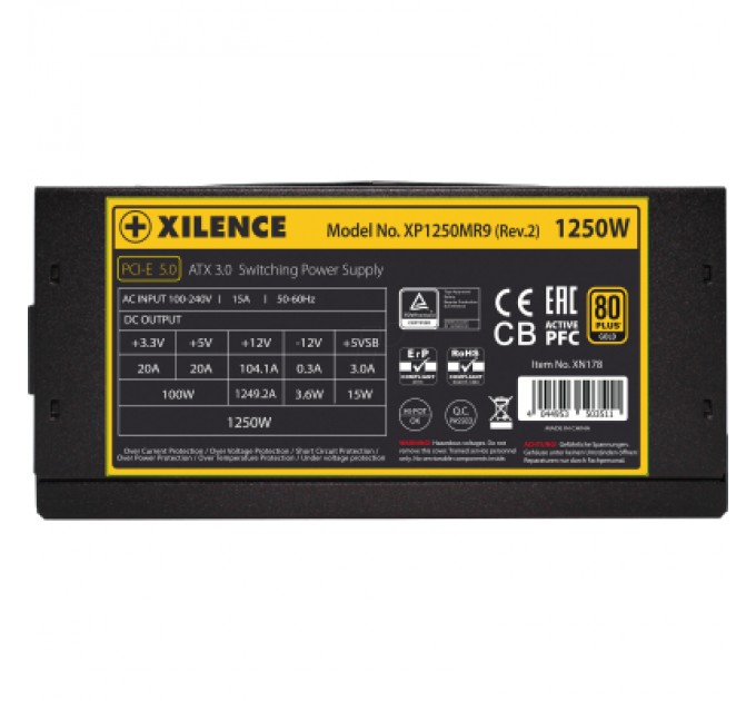 Xilence Блок живлення Xilence 1250W (XP1250MR9.2)