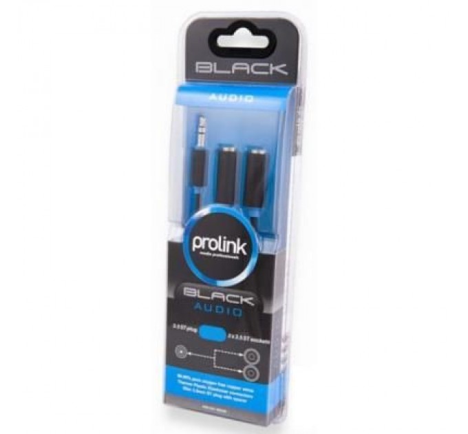 Prolink Кабель мультимедійний Jack 3.5mm to 2xJack 3.5 M Prolink (PB107-0030)