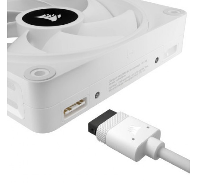 Corsair Кулер до корпусу Corsair iCUE Link QX120 RGB PWM White (CO-9051005-WW)