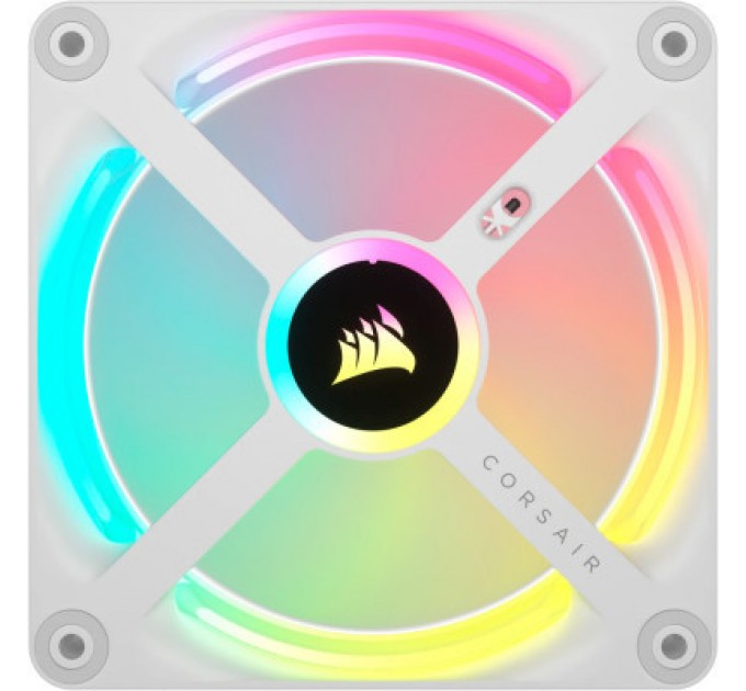 Corsair Кулер до корпусу Corsair iCUE Link QX120 RGB PWM White (CO-9051005-WW)