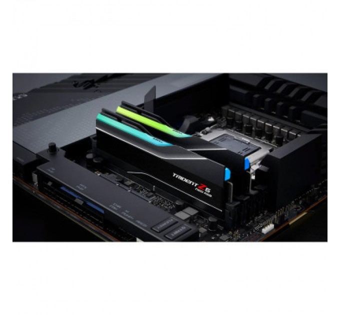 G.Skill Модуль пам'яті для комп'ютера DDR5 32GB (2x16GB) 6000 MHz Trident Z5 Neo RGB G.Skill (F5-6000J3238F16GX2-TZ5NR)