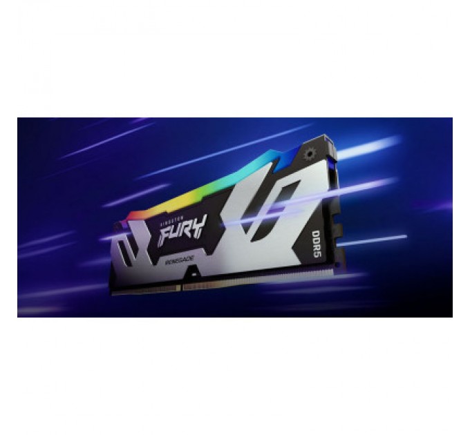 Kingston Fury (ex.HyperX) Модуль пам'яті для комп'ютера DDR5 16GB 6000 MHz Renegade RGB Kingston Fury (ex.HyperX) (KF560C32RSA-16)