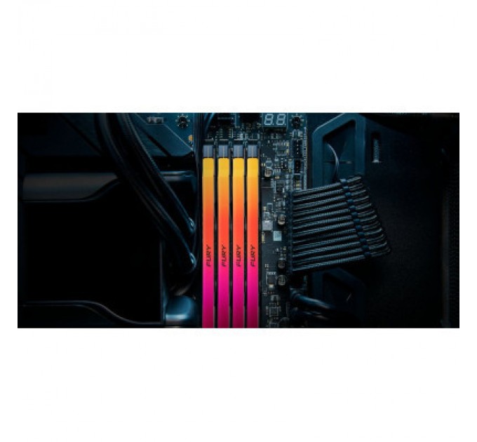 Kingston Fury (ex.HyperX) Модуль пам'яті для комп'ютера DDR5 16GB 6000 MHz Renegade RGB Kingston Fury (ex.HyperX) (KF560C32RSA-16)