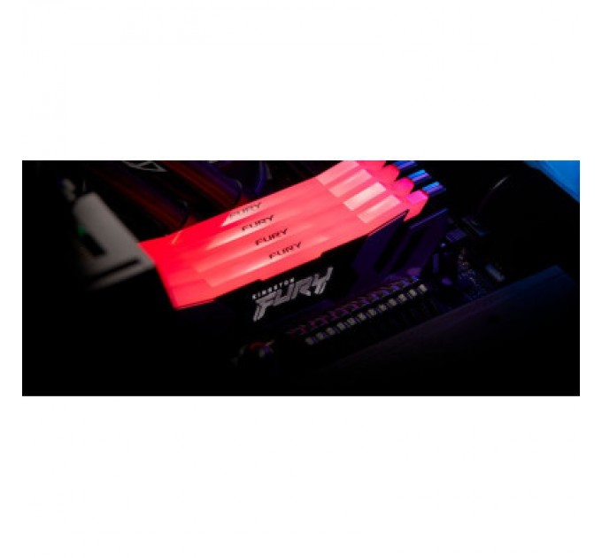 Kingston Fury (ex.HyperX) Модуль пам'яті для комп'ютера DDR5 16GB 6000 MHz Renegade RGB Kingston Fury (ex.HyperX) (KF560C32RSA-16)