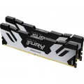 Kingston Fury (ex.HyperX) Модуль пам'яті для комп'ютера DDR5 64GB (2x32GB) 6000 MHz Renegade Silver XMP Kingston Fury (ex.HyperX) (KF560C32RSK2-64)