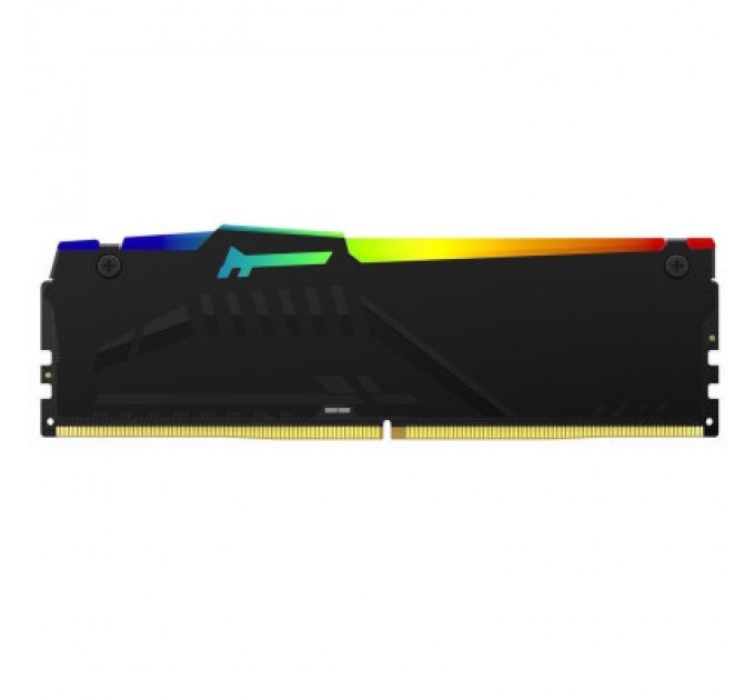 Kingston Fury (ex.HyperX) Модуль пам'яті для комп'ютера DDR5 64GB (2x32GB) 5600 MHz Beast RGB Kingston Fury (ex.HyperX) (KF556C36BBEAK2-64)