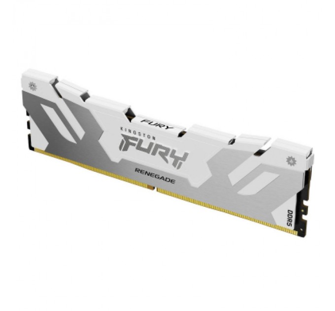 Kingston Fury (ex.HyperX) Модуль пам'яті для комп'ютера DDR5 32GB 6000 MHz Renegade White Kingston Fury (ex.HyperX) (KF560C32RW-32)