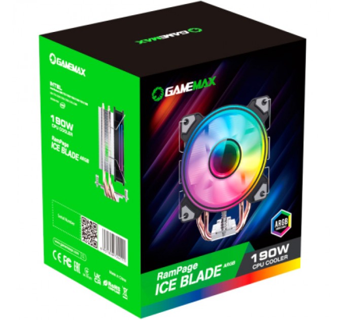 Gamemax Кулер до процесора Gamemax Ice Blade Argb