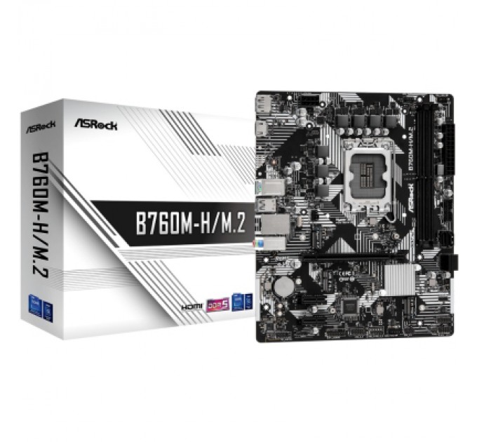 ASRock Материнська плата ASRock B760M-H/M.2