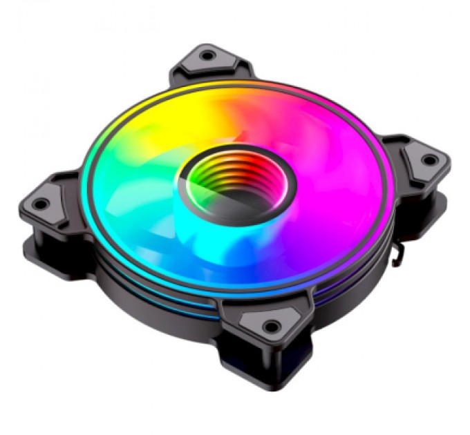 Gamemax Кулер до корпусу Gamemax Dual Ring Infinity BK