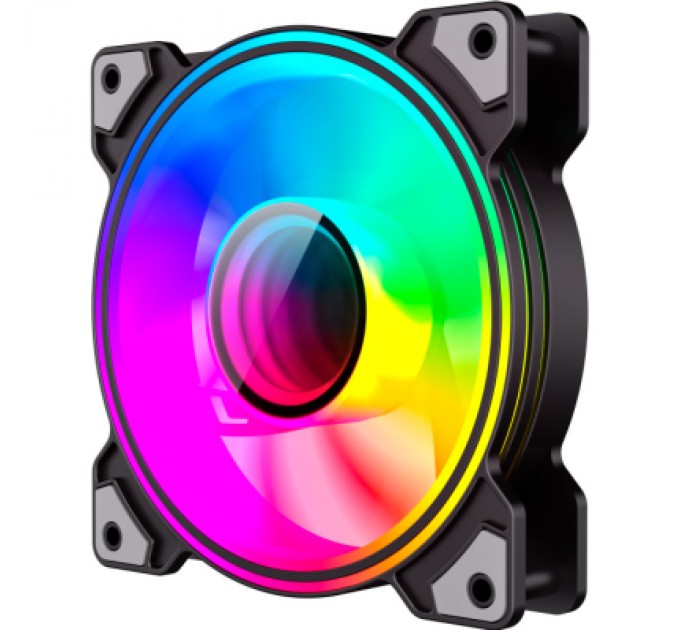 Gamemax Кулер до корпусу Gamemax Dual Ring Infinity BK