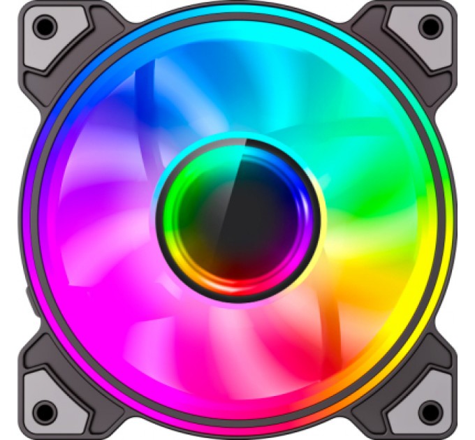 Gamemax Кулер до корпусу Gamemax Dual Ring Infinity BK