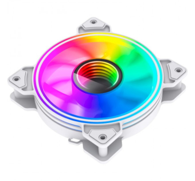 Gamemax Кулер до корпусу Gamemax Dual Ring Infinity WH