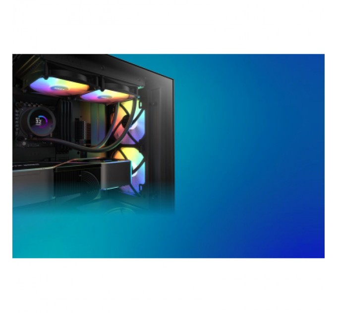 NZXT Кулер до корпусу NZXT F120RGB Core - 120mm - Hub-mounted RGB F (RF-C12SF-B1)