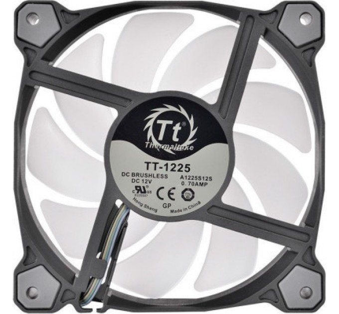 ThermalTake Кулер до корпусу ThermalTake Pure Plus RGB 12 Radiator Fan TT Premium Edition 3Pack/Fan/120 (CL-F063-PL12SW-A)