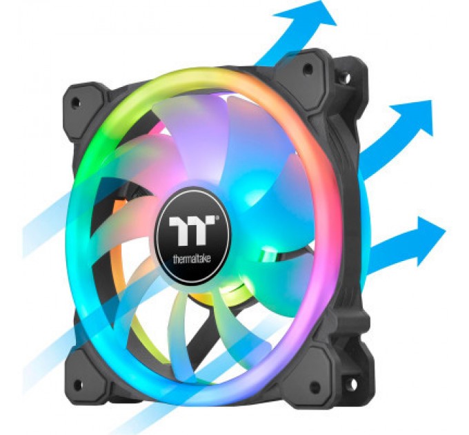 ThermalTake Кулер до корпусу ThermalTake SWAFAN 14 RGB Radiator Fan TT Premium Edition 3 Pack/Fan/14025 (CL-F138-PL14SW-A)