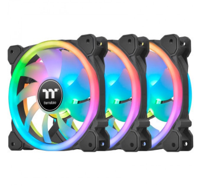 ThermalTake Кулер до корпусу ThermalTake SWAFAN 14 RGB Radiator Fan TT Premium Edition 3 Pack/Fan/14025 (CL-F138-PL14SW-A)