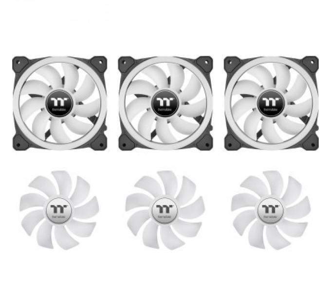 ThermalTake Кулер до корпусу ThermalTake SWAFAN 14 RGB Radiator Fan TT Premium Edition 3 Pack/Fan/14025 (CL-F138-PL14SW-A)