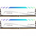 Mushkin Модуль пам'яті для комп'ютера DDR5 32GB (2x16GB) 6800 MHz Redline RGB White Mushkin (MLB5C680CKKP16GX2)